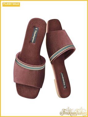 Velvet Slippers Ultra Thick Memory Foam Plush Slide Indoor Outdoor